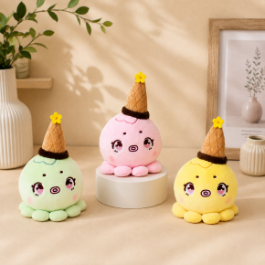 Cute Icecream Octopus Plushie Beanie Toy | Northlandz
