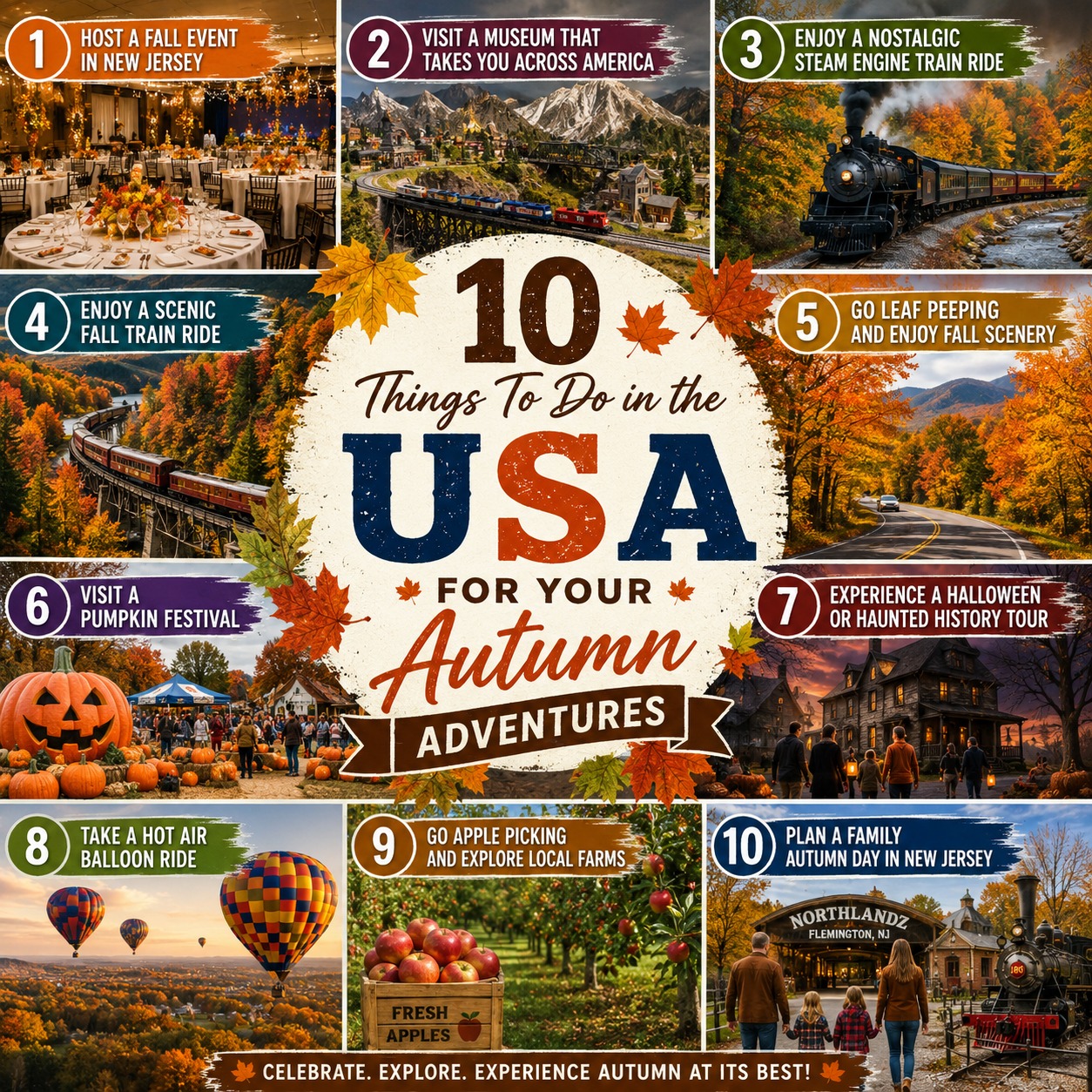 Top 10 Things To Do in the USA for Your Autumn Adventures