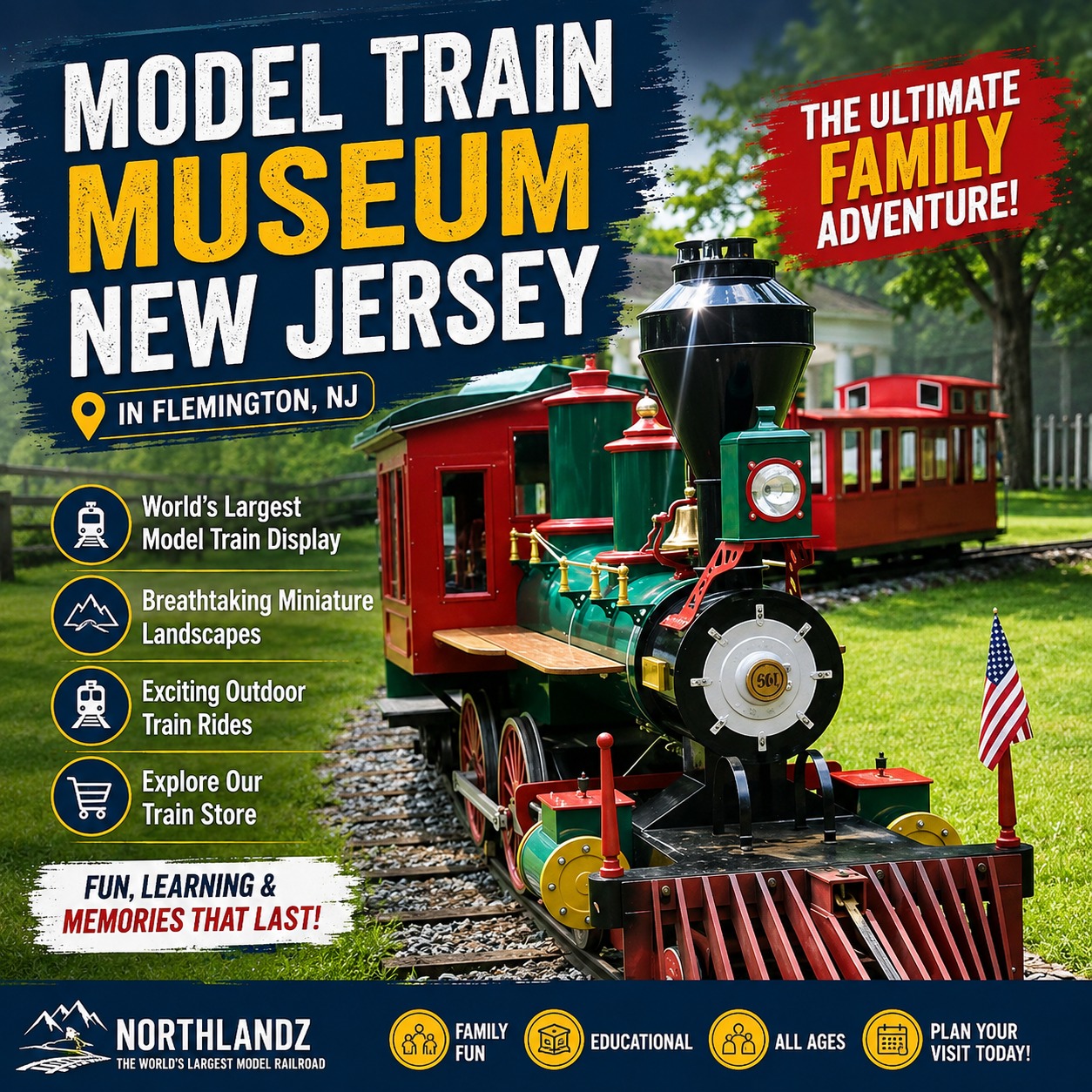 Model Train Museum New Jersey: The Ultimate Family Adventure with Outdoor Train Ride