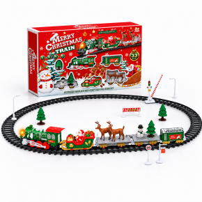 Christmas Toy Train Set Under The Christmas Tree | 33 Pcs | Northlandz