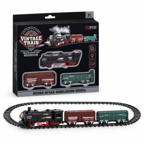 Retro Style Simulation Model Train Set | 13 Pcs | Northlandz